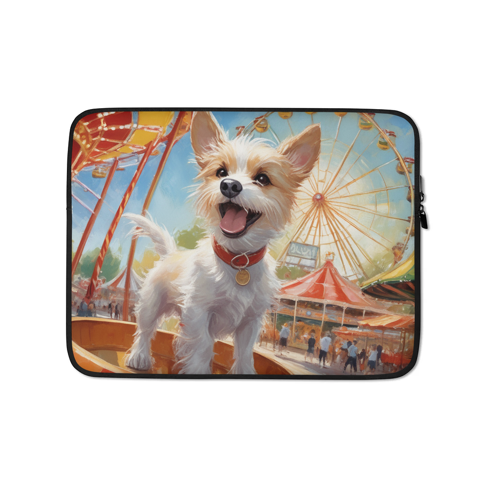 PugMug Custom Luna Laptop Sleeve