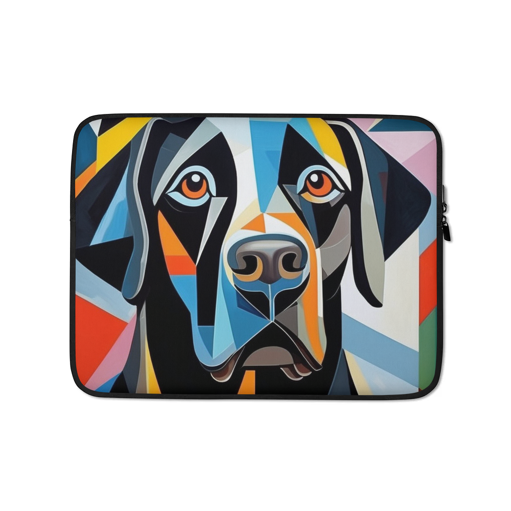 PugMug Custom Black Labrador Retriever Laptop Sleeve