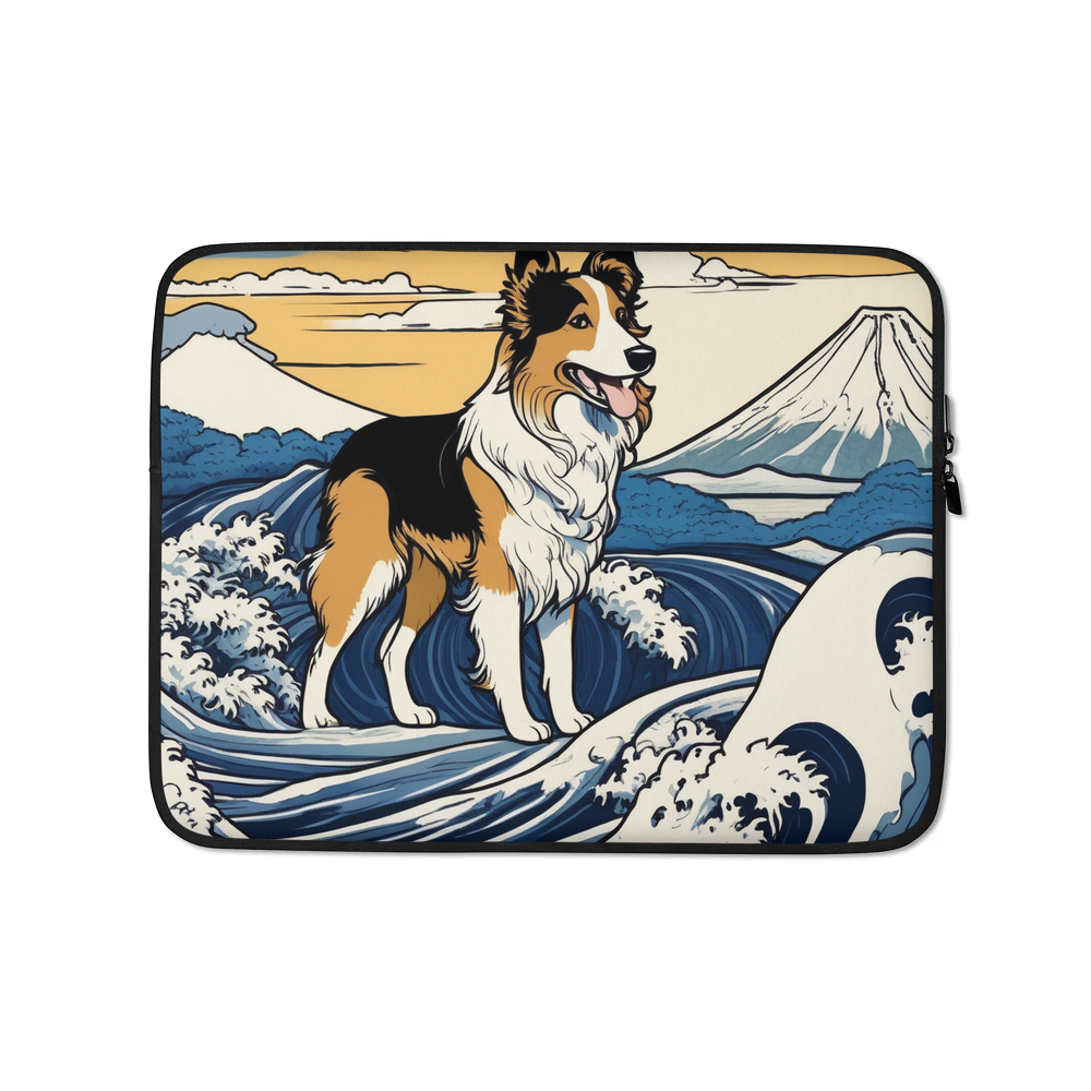 PugMug Custom Collie Laptop Sleeve