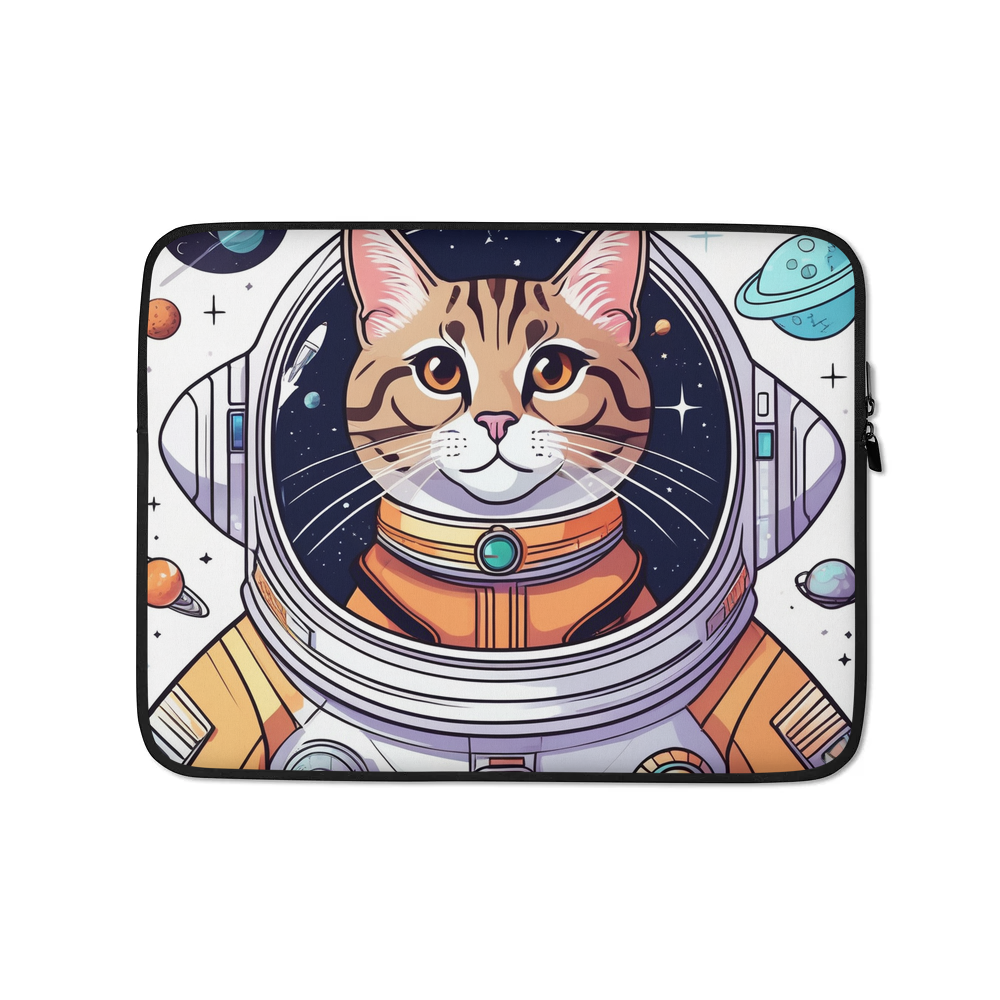 PugMug Custom Tabby Exotic Cat Laptop Sleeve