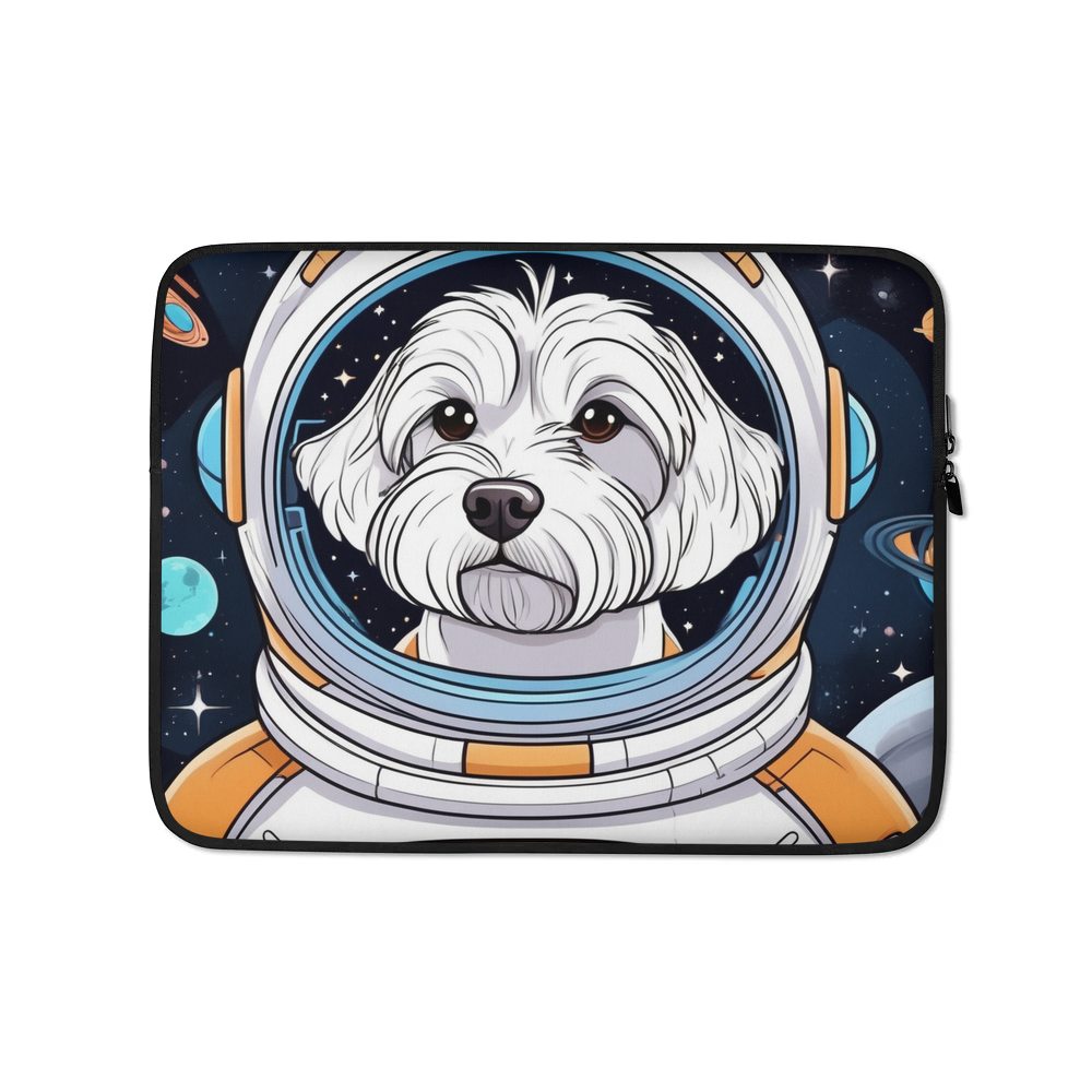PugMug Custom Maltese Dog Laptop Sleeve