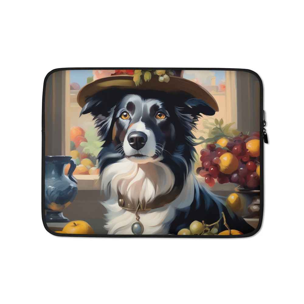 PugMug Custom Border Collie Laptop Sleeve