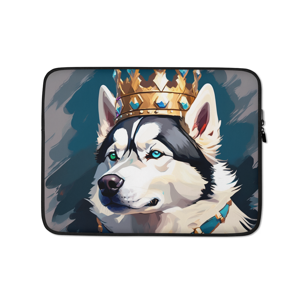 PugMug Custom Siberian Husky Laptop Sleeve