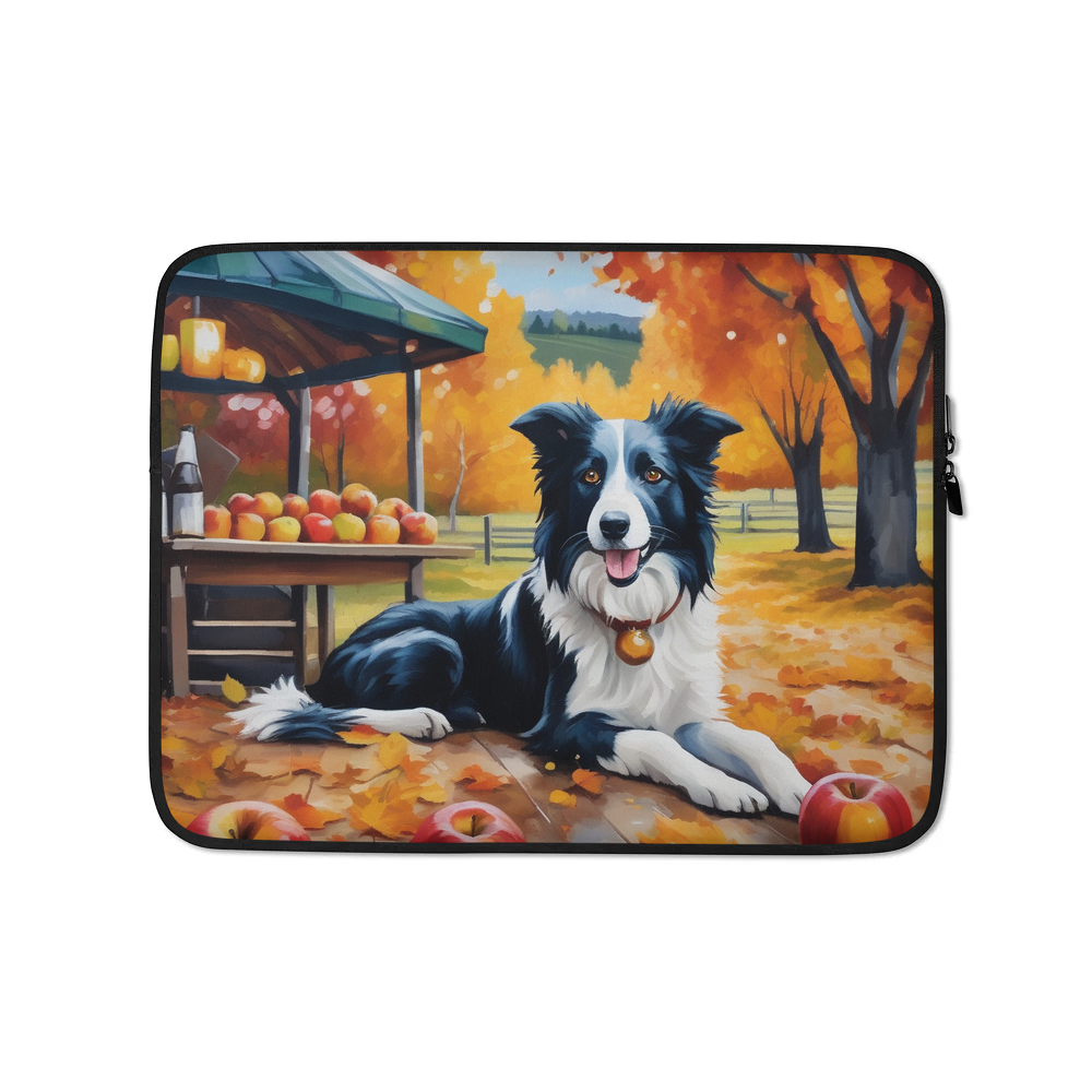 PugMug Custom Border Collie Laptop Sleeve