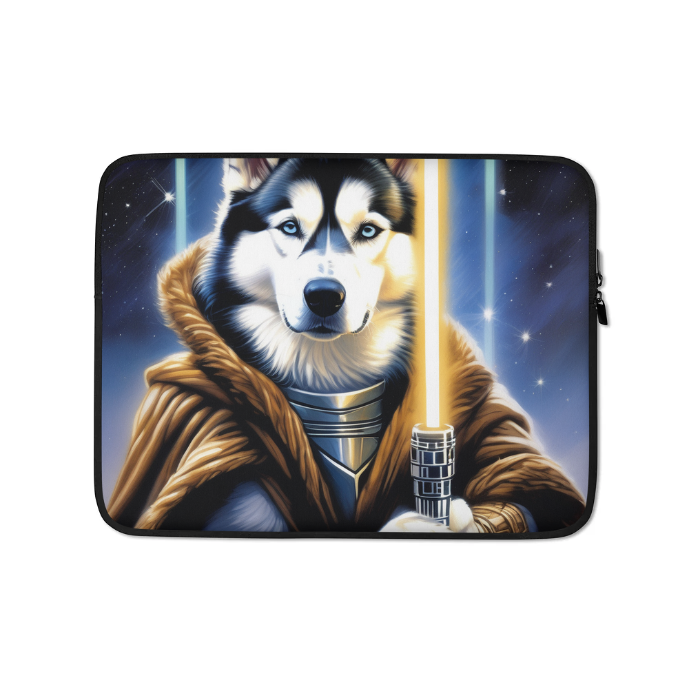 PugMug Custom Siberian Husky Laptop Sleeve