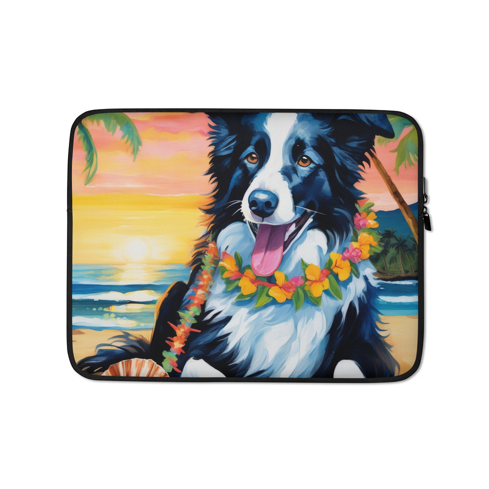 PugMug Custom Border Collie Laptop Sleeve
