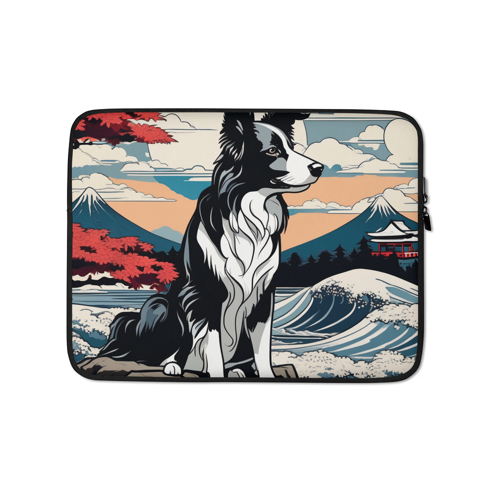 PugMug Custom Border Collie Laptop Sleeve