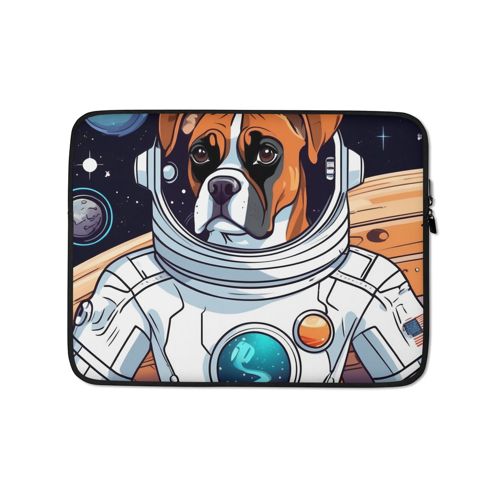 PugMug Custom Boxer Dog Laptop Sleeve