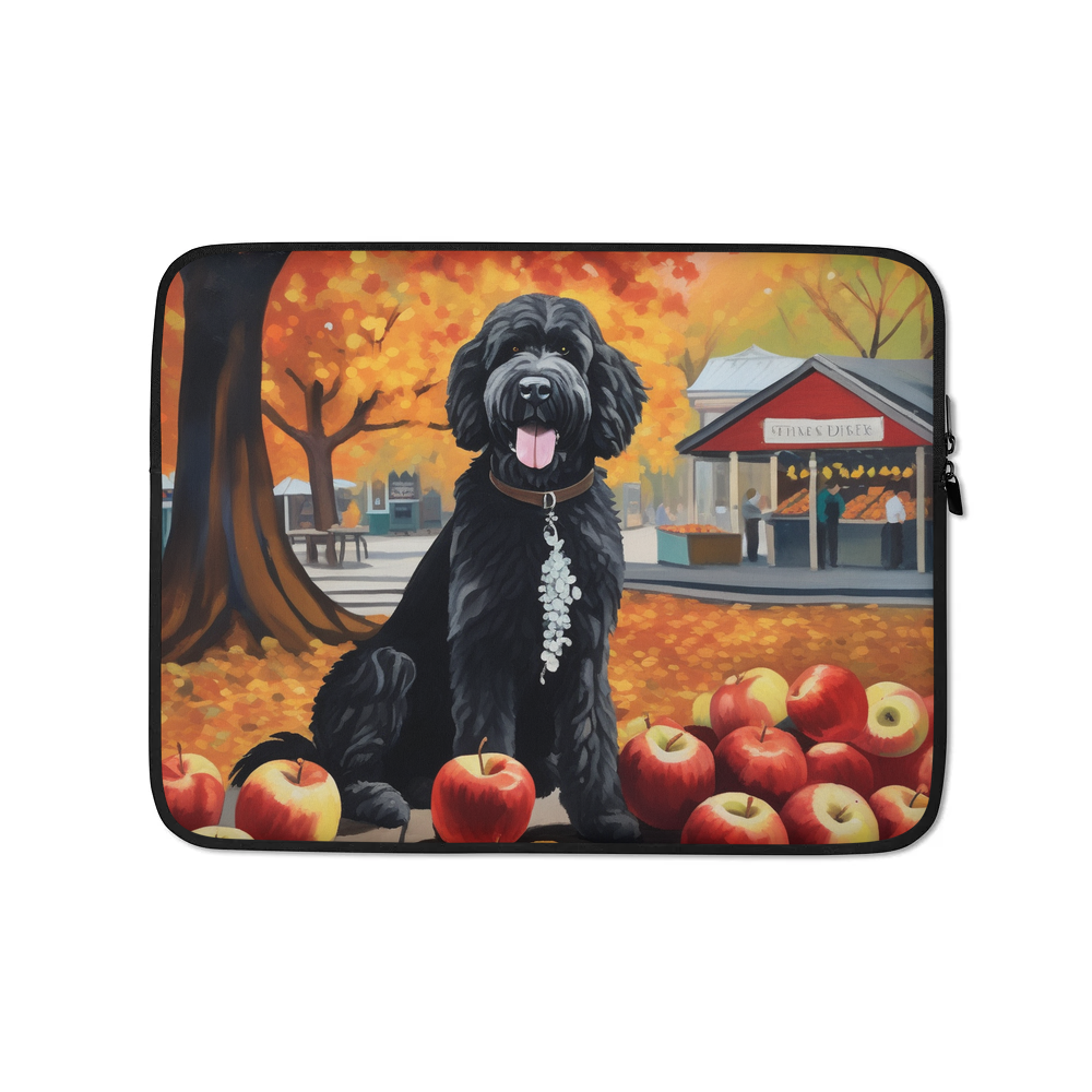 PugMug Custom Portuguese Water Dog Laptop Sleeve