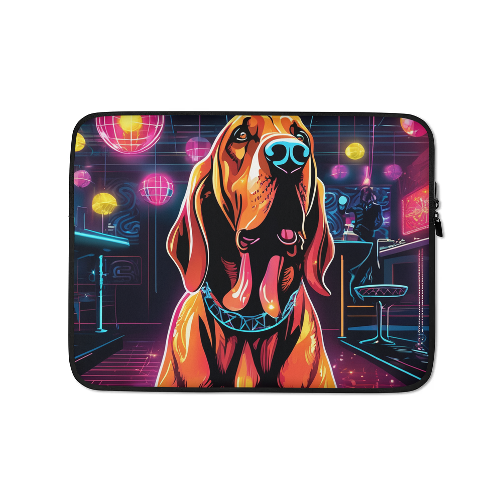 PugMug Custom Bloodhound Laptop Sleeve