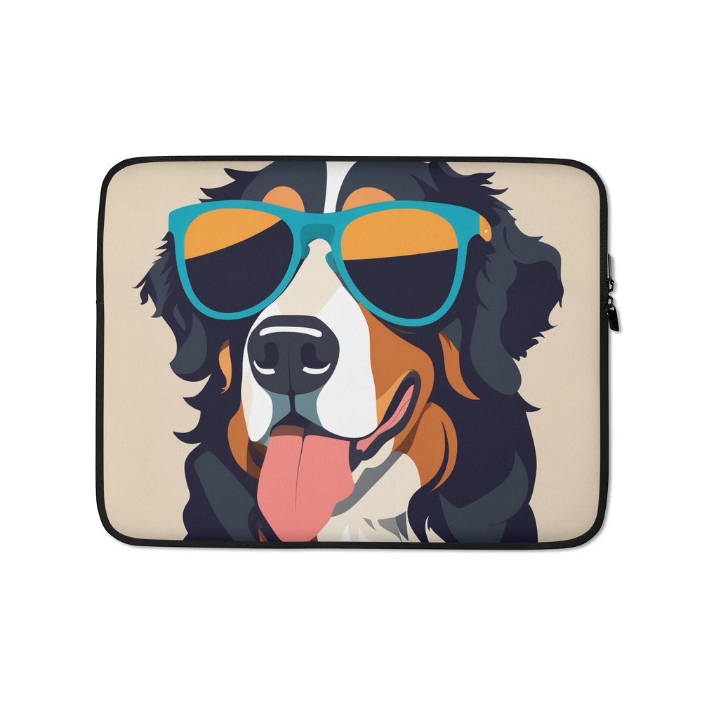 PugMug Custom Bernese Mountain Dog Laptop Sleeve