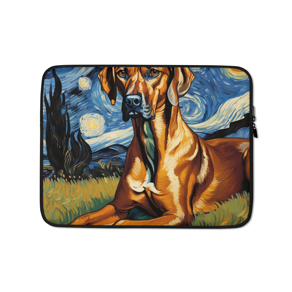 PugMug Custom Rhodesian Ridgeback Laptop Sleeve
