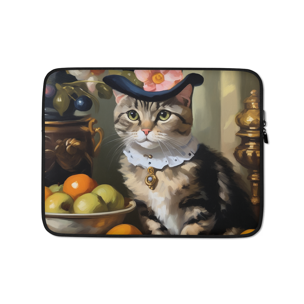 PugMug Custom Tabby Scottish Fold Cat Laptop Sleeve