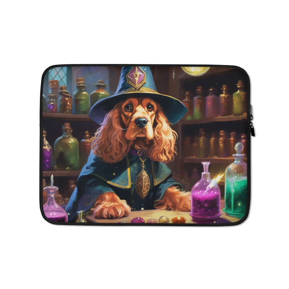PugMug Custom Cocker Spaniel Laptop Sleeve