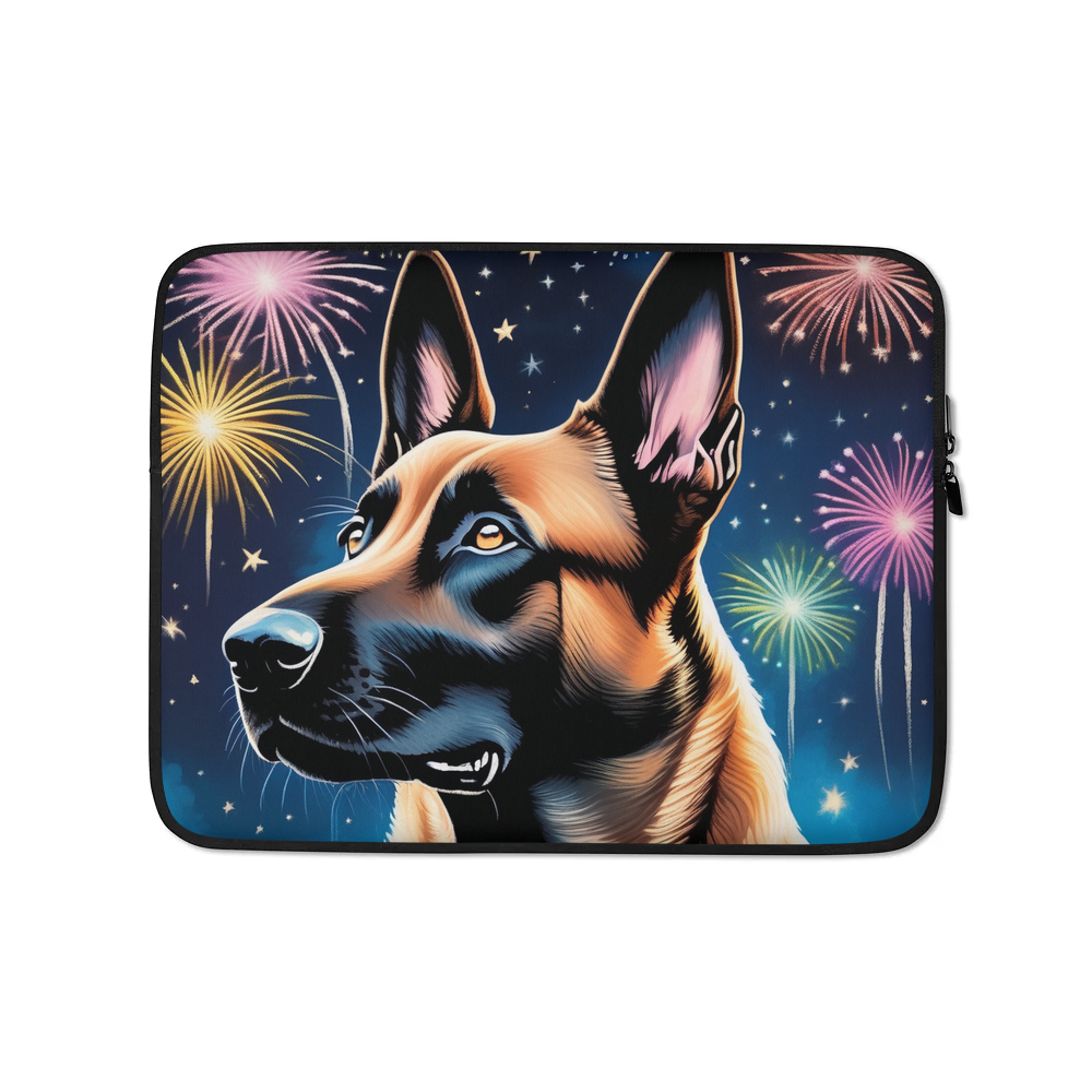 PugMug Custom Belgian Malinois Laptop Sleeve