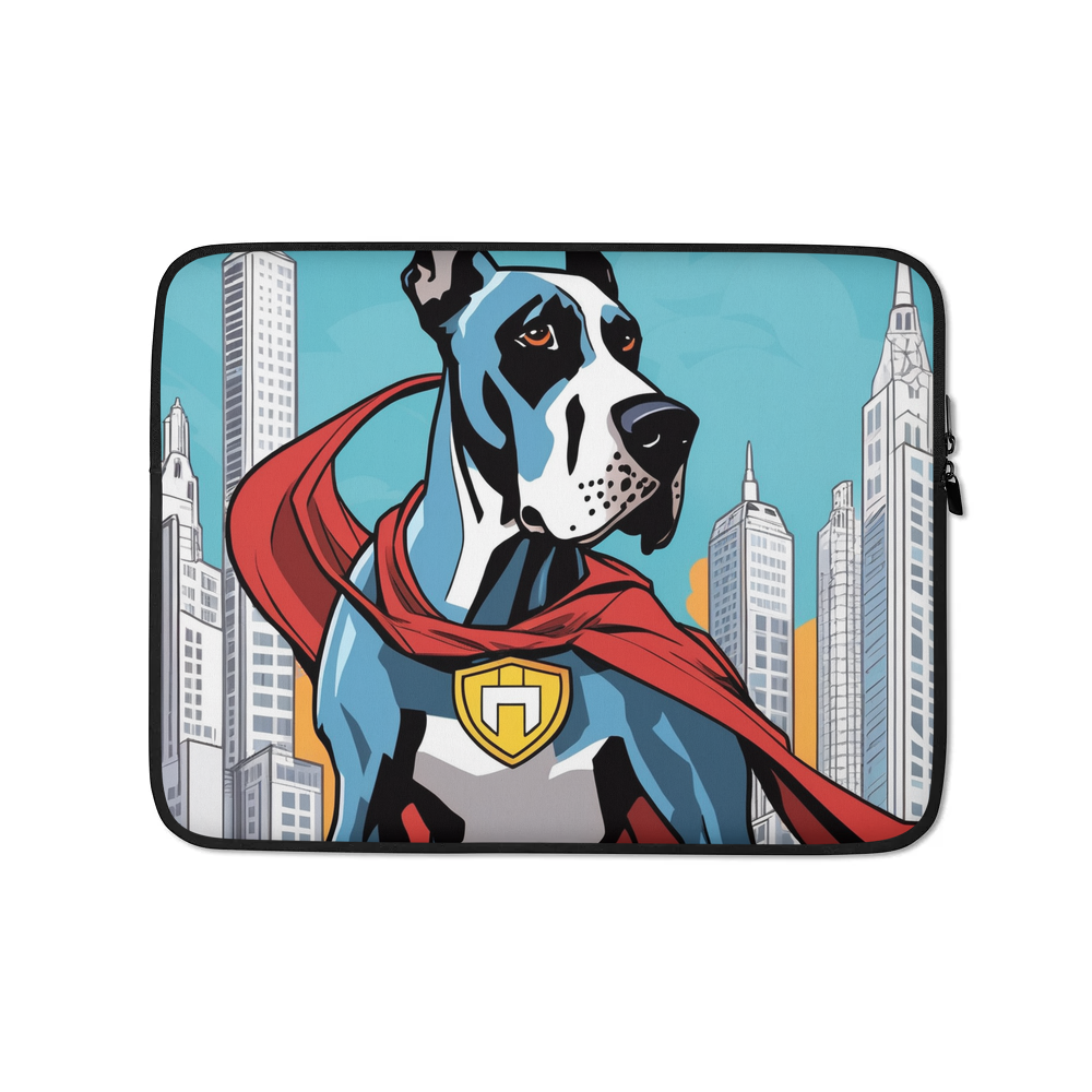 PugMug Custom Great Dane Laptop Sleeve