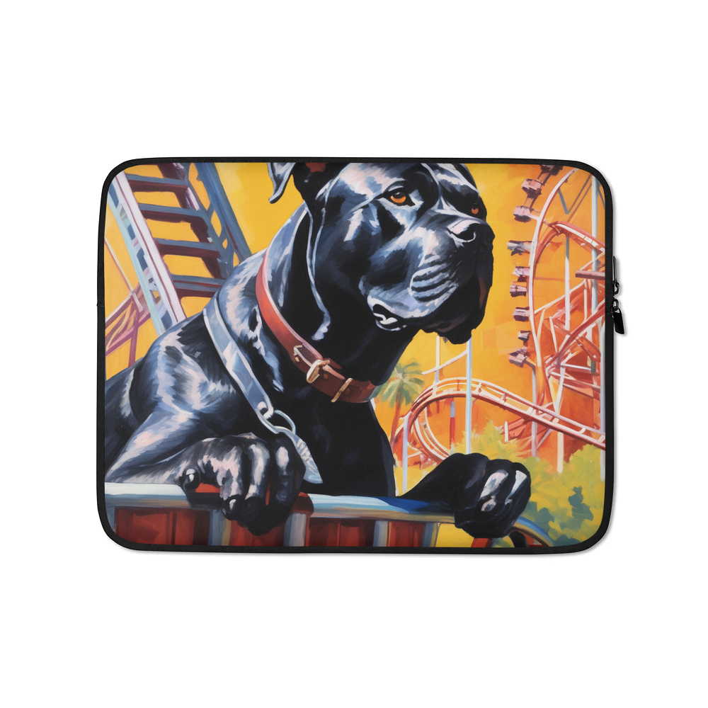 PugMug Custom Cane Corso Laptop Sleeve