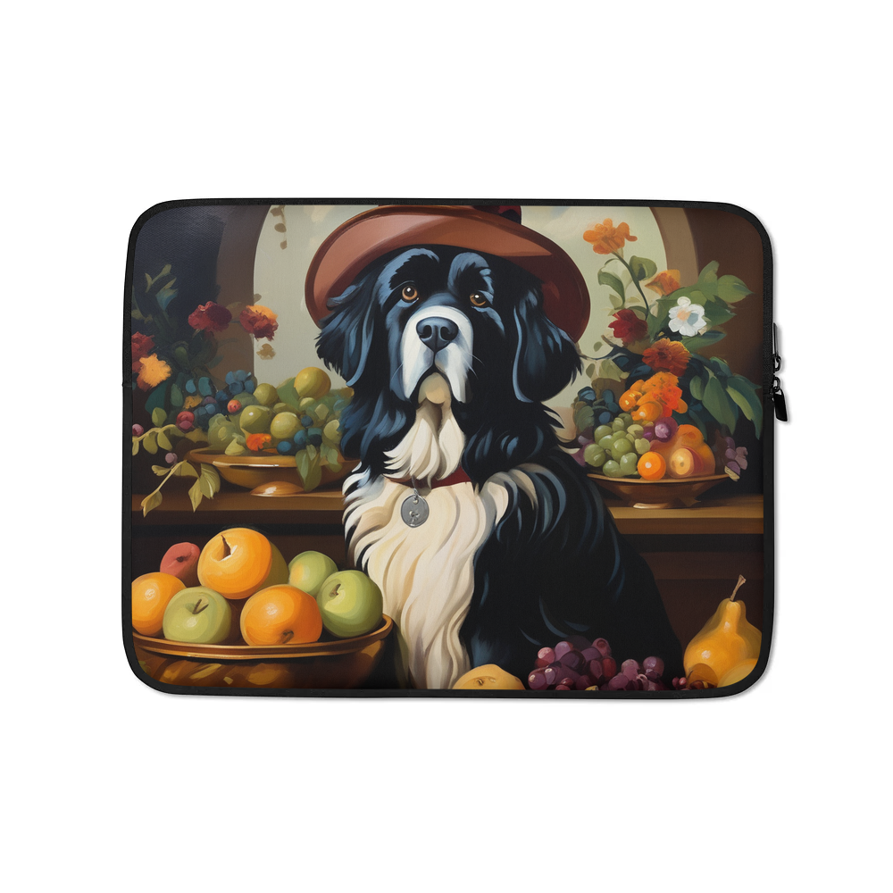PugMug Custom Newfoundland Laptop Sleeve