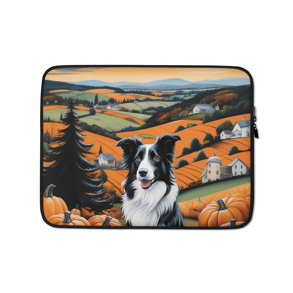 PugMug Custom Border Collie Laptop Sleeve