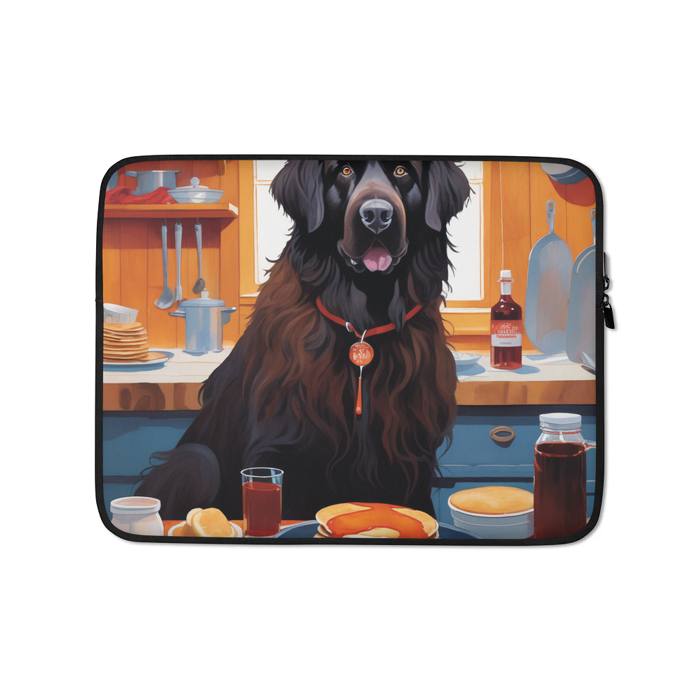 PugMug Custom Newfoundland Laptop Sleeve