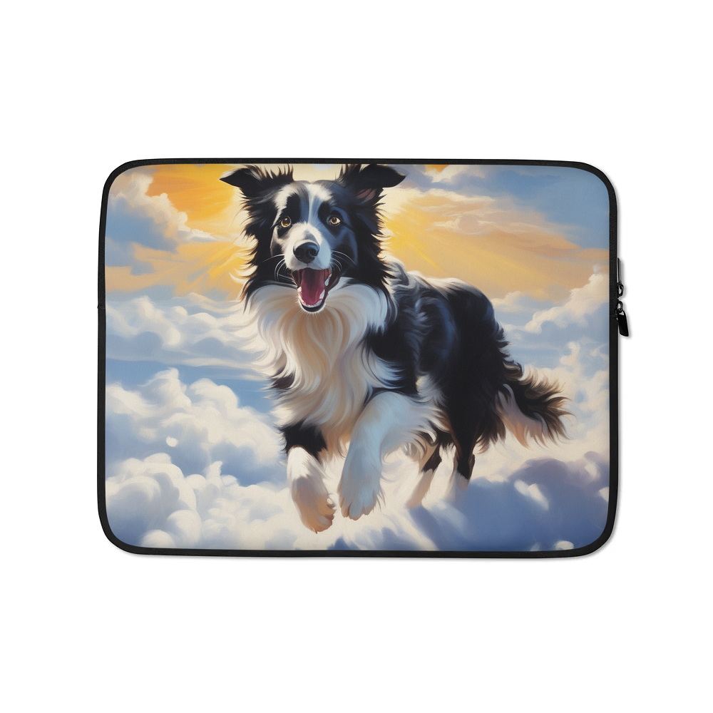 PugMug Custom Border Collie Laptop Sleeve