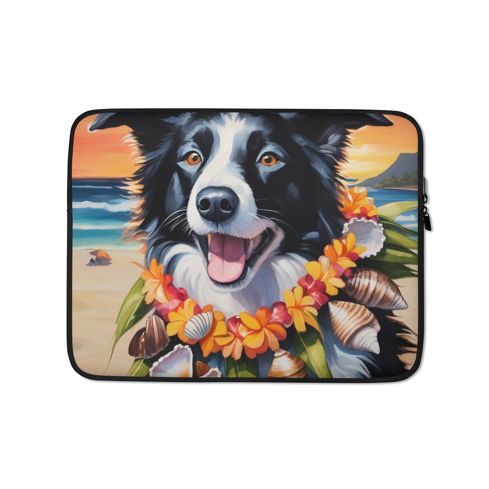 PugMug Custom Border Collie Laptop Sleeve