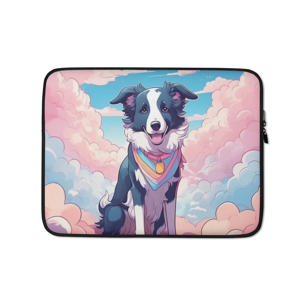 PugMug Custom Border Collie Laptop Sleeve