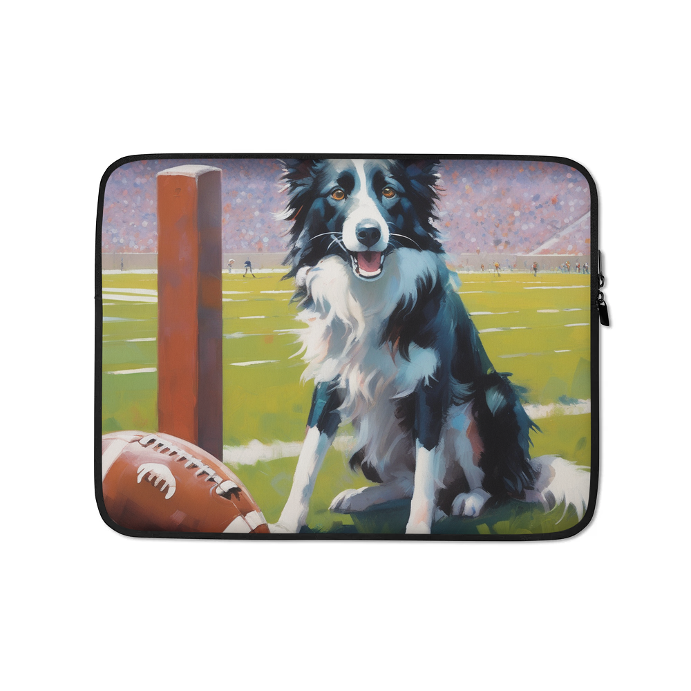 PugMug Custom Border Collie Laptop Sleeve