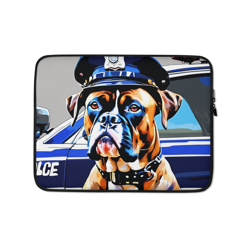 PugMug Custom Boxer Dog Laptop Sleeve