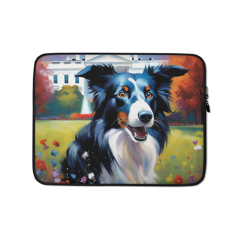 PugMug Custom Border Collie Laptop Sleeve