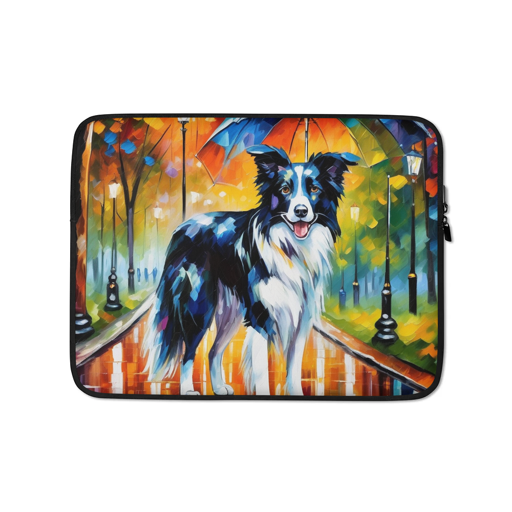 PugMug Custom Border Collie Laptop Sleeve