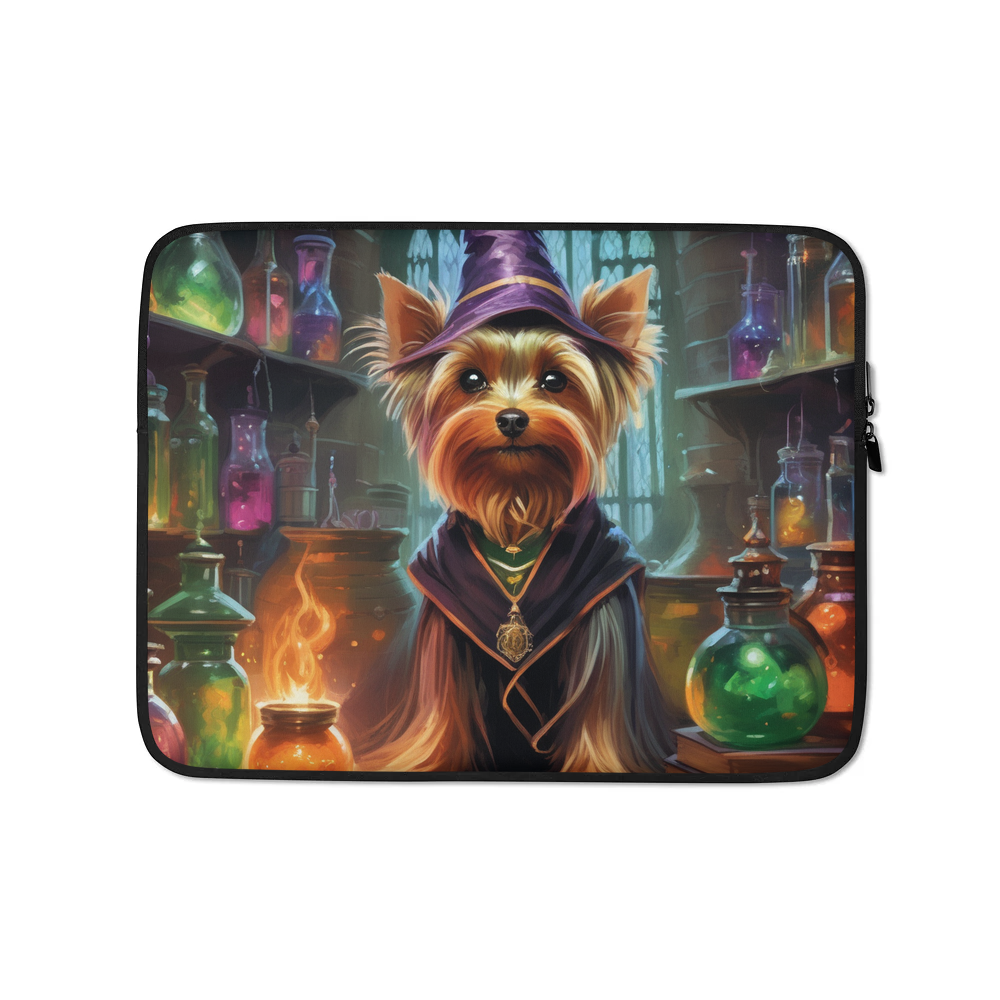 PugMug Custom Yorkshire Terrier Laptop Sleeve