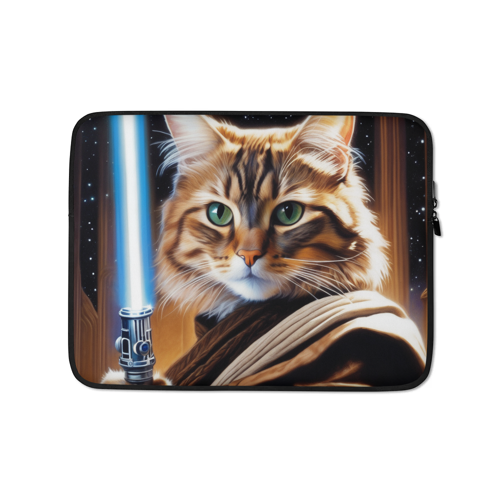 PugMug Custom Tabby Companion Cat Laptop Sleeve