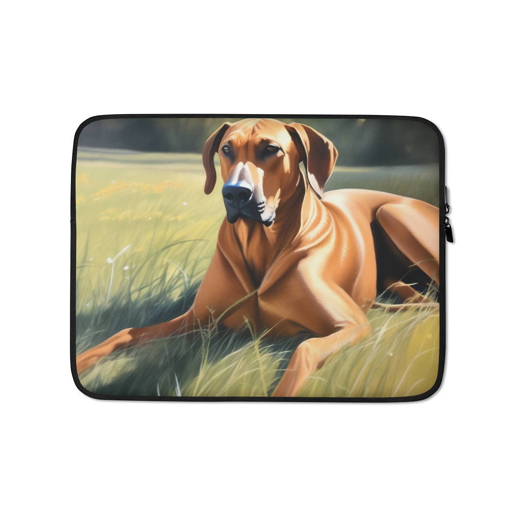 PugMug Custom Rhodesian Ridgeback Laptop Sleeve