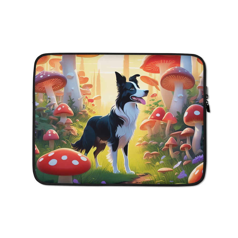 PugMug Custom Border Collie Laptop Sleeve