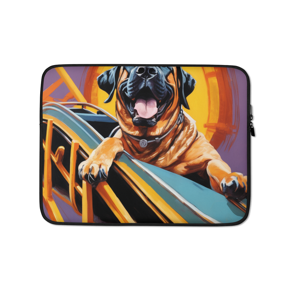PugMug Custom Mastiff Laptop Sleeve