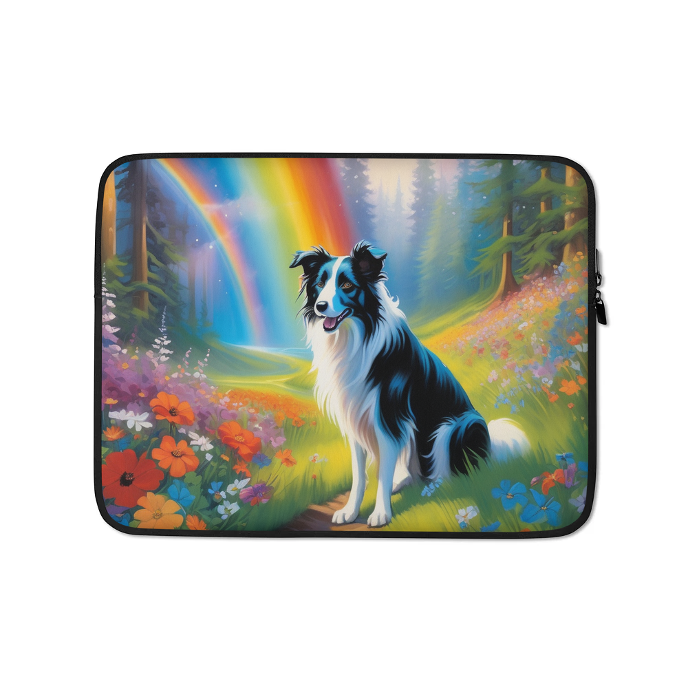 PugMug Custom Border Collie Laptop Sleeve