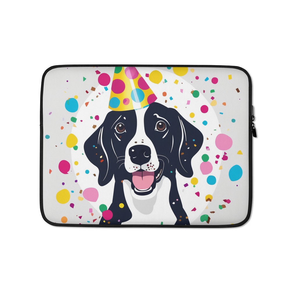 PugMug Custom Pointer Dog Laptop Sleeve