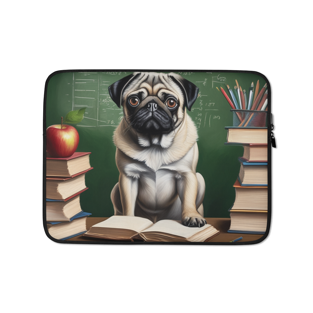 PugMug Custom Pug Laptop Sleeve