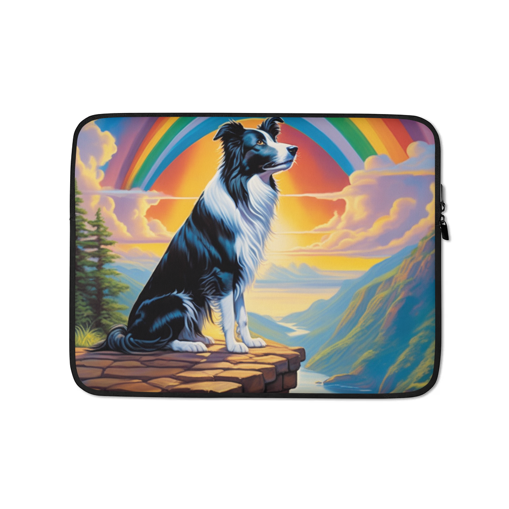 PugMug Custom Border Collie Laptop Sleeve