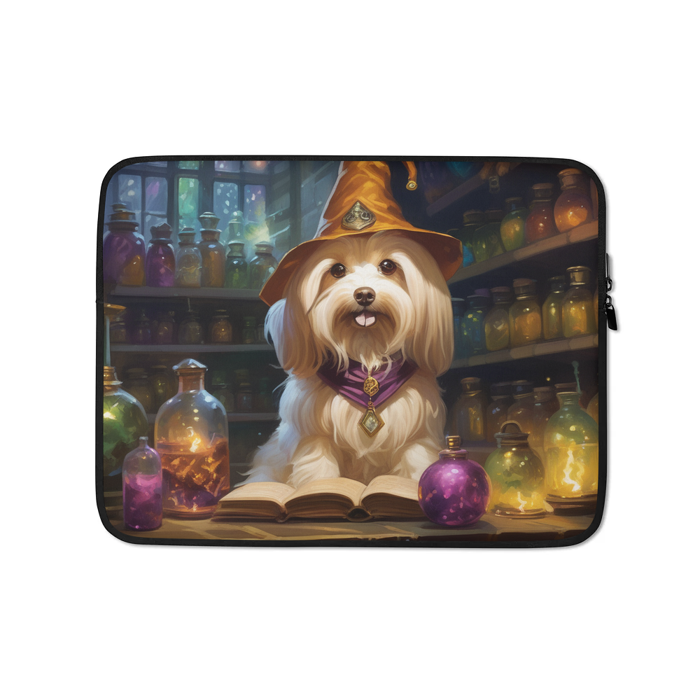 PugMug Custom Tan Havanese Dog Laptop Sleeve