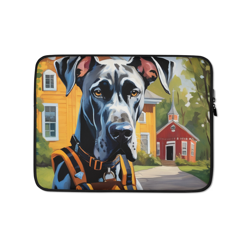 PugMug Custom Great Dane Laptop Sleeve