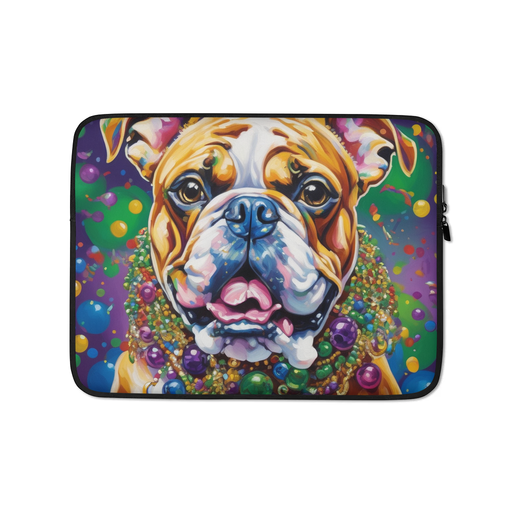 PugMug Custom Bulldog Laptop Sleeve