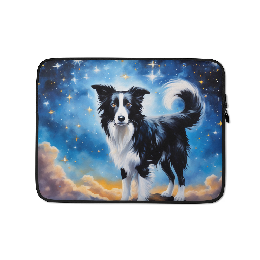 PugMug Custom Border Collie Laptop Sleeve