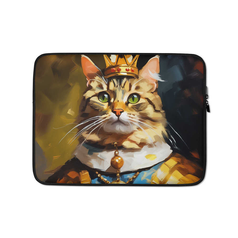 PugMug Custom Tabby Companion Cat Laptop Sleeve