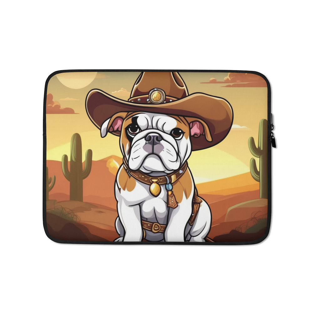 PugMug Custom Bulldog Laptop Sleeve