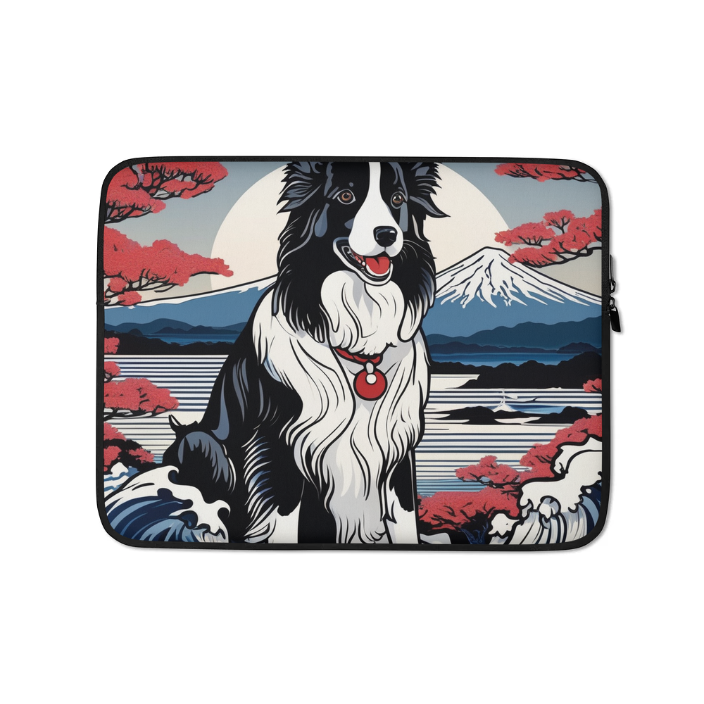 PugMug Custom Border Collie Laptop Sleeve