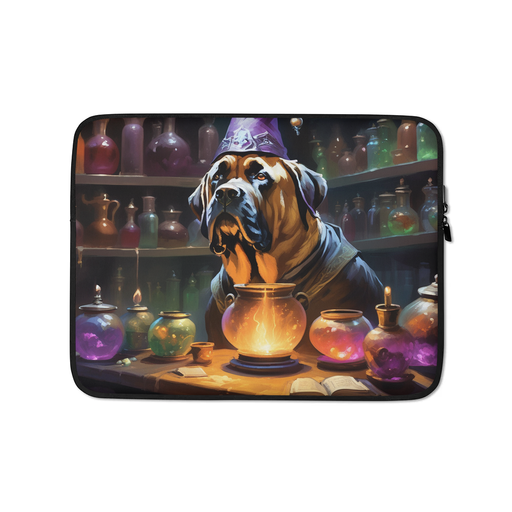 PugMug Custom Mastiff Laptop Sleeve