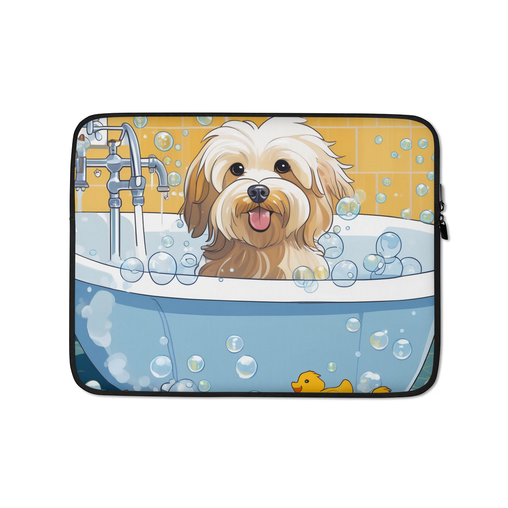 PugMug Custom Tan Havanese Dog Laptop Sleeve