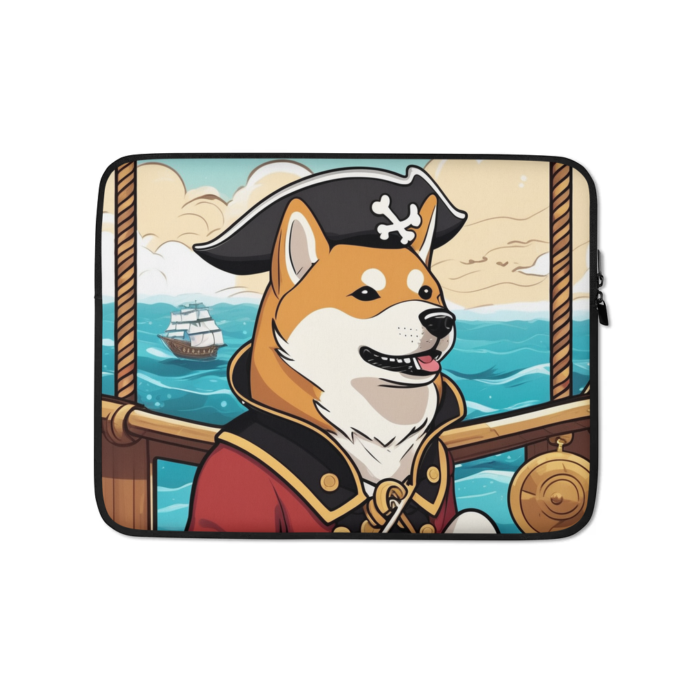 PugMug Custom Shiba Inu Laptop Sleeve